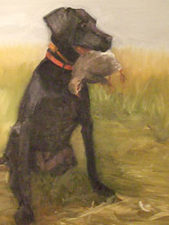 Pet Portrait, Candlewood's Gracious Lady